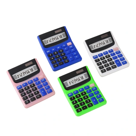 Factory direct supply of candy-colored, cute and portable 8-digit mini office and student calculator Factory direct supply of candy-colored, cute and portable 8-digit mini office and student calculator
